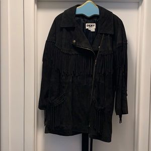 DKNY Jeans Suede Jacket
